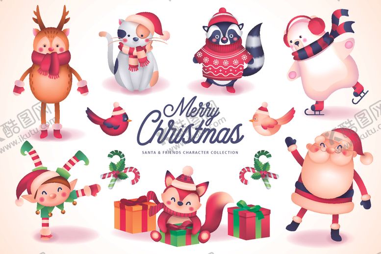 编号：76822009260511572180【酷图网】源文件下载-圣诞节素材