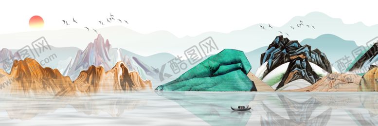 编号：88042109140610444200【酷图网】源文件下载-新中式装饰画