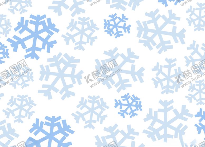 编号：23270910050920181325【酷图网】源文件下载-矢量雪花背景图