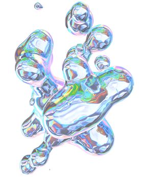 20种炫彩立体流体pn素材免扣