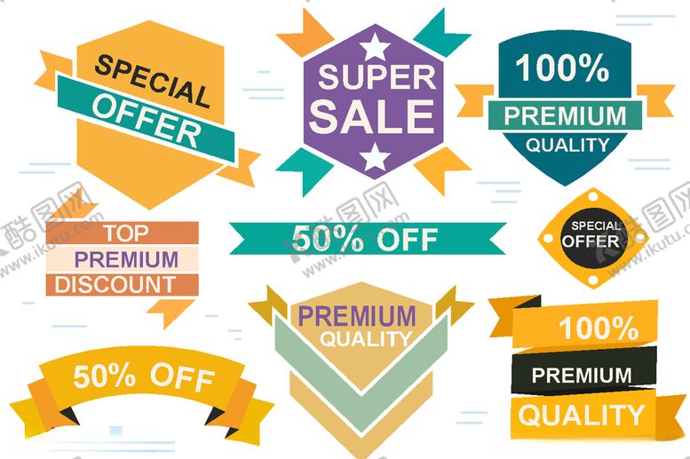编号：79755509161712492422【酷图网】源文件下载-矢量标签素材