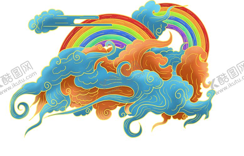 编号：21506309240825397860【酷图网】源文件下载-祥云 