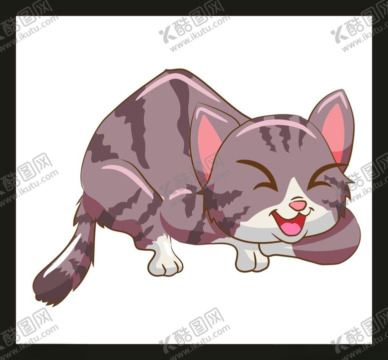 编号：72078202222242176755【酷图网】源文件下载-手绘卡通小猫