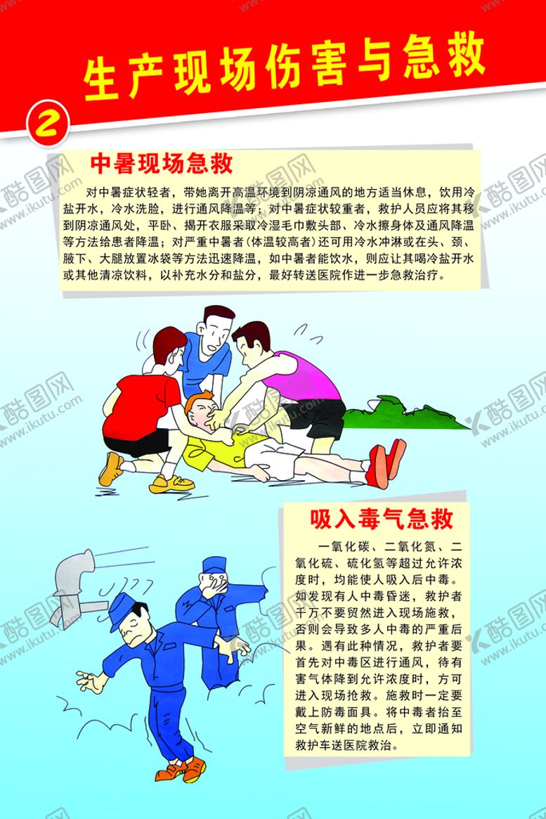 编号：38069109270502167295【酷图网】源文件下载-生产现场伤害与急救