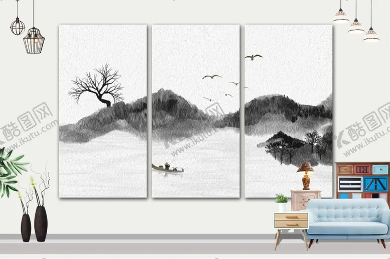 编号：52715304240958169729【酷图网】源文件下载-山水画
