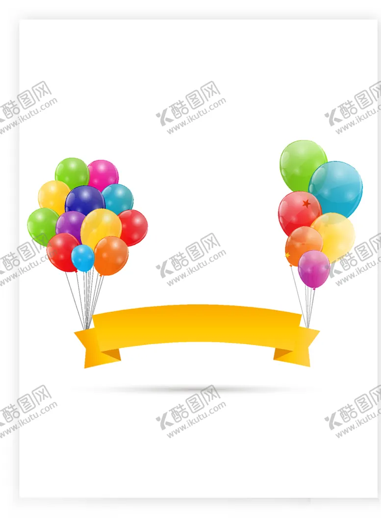 编号：68800109170250436742【酷图网】源文件下载-矢量生日元素