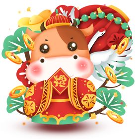 卡通牛形象