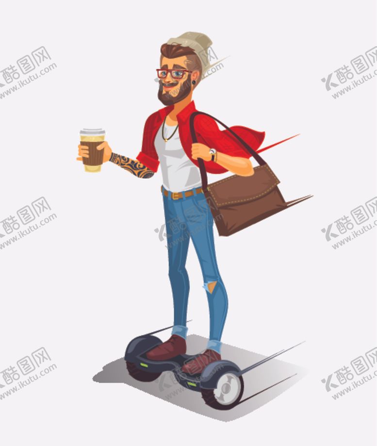 编号：94443607011108511083【酷图网】源文件下载-人物插画