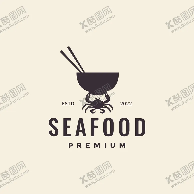 编号：22836011210902305306【酷图网】源文件下载-海鲜logo