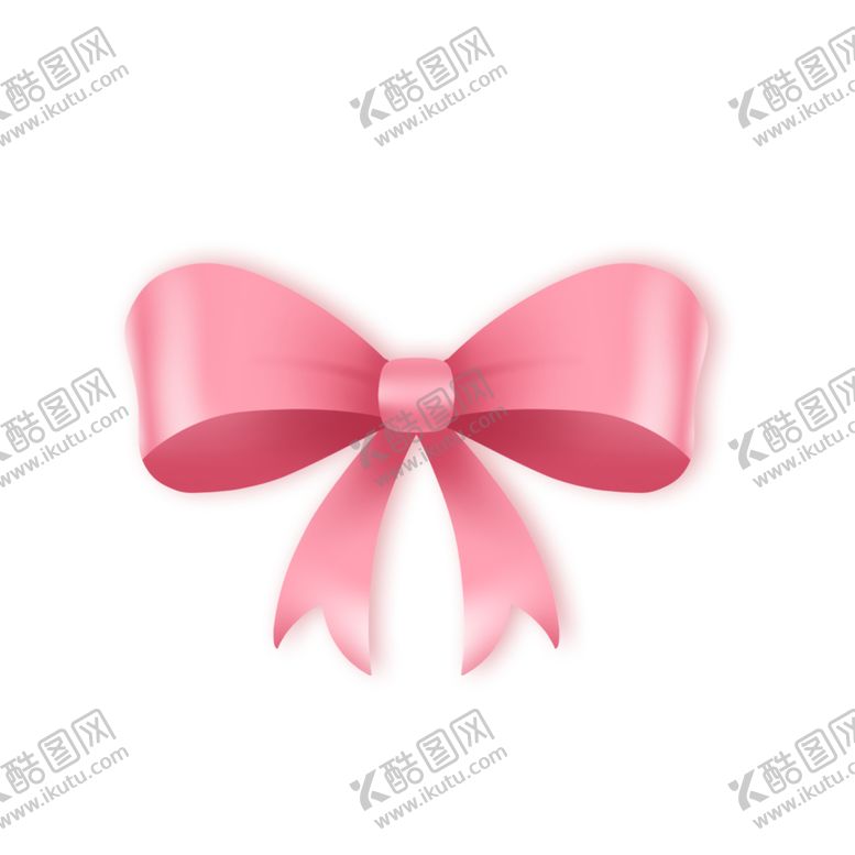 编号：95108101121707317289【酷图网】源文件下载-情人节妇女节粉色蝴蝶结