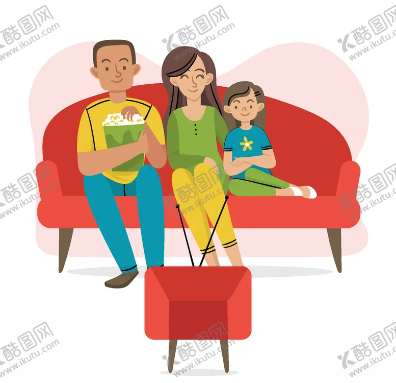 编号：84338806290202094425【酷图网】源文件下载-矢量卡通休闲人物