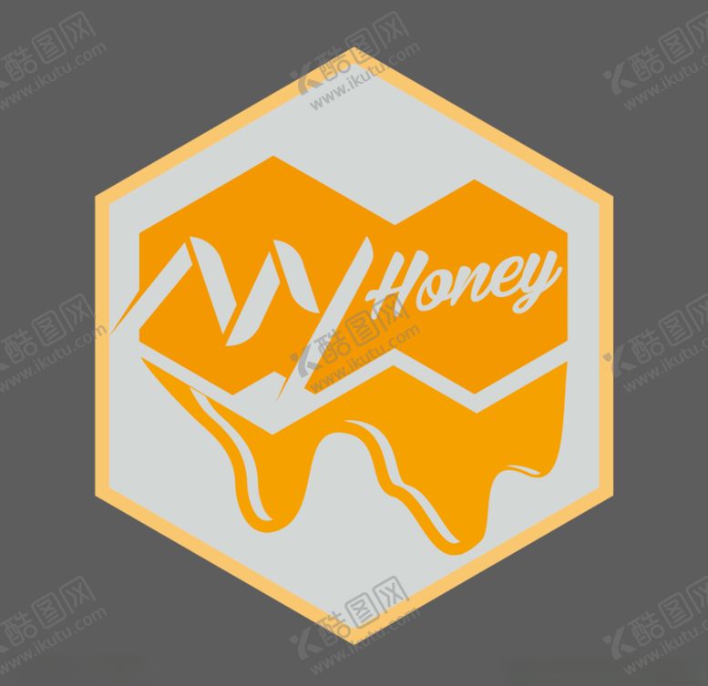 编号：43268410271837299011【酷图网】源文件下载-蜂蜜土蜂蜜农家蜂蜜logo