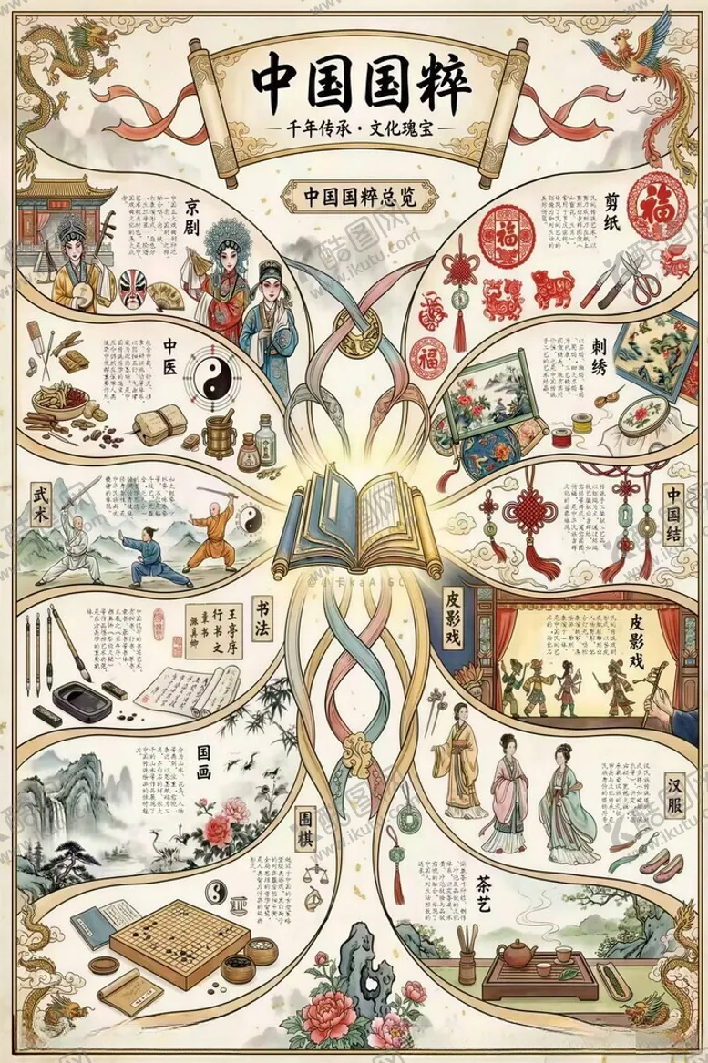 编号：54527104021349179889【酷图网】源文件下载-中国国粹传统工艺文化展示