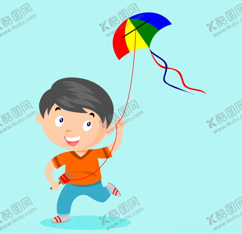 编号：98438505150350072403【酷图网】源文件下载-小孩玩耍人物插画