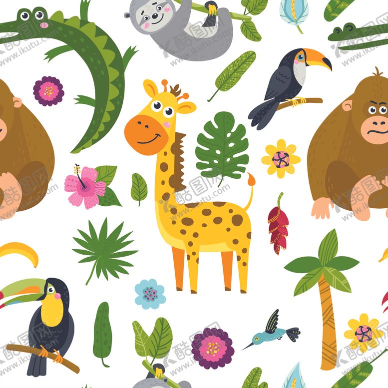 编号：37650010310125468027【酷图网】源文件下载-无缝印花