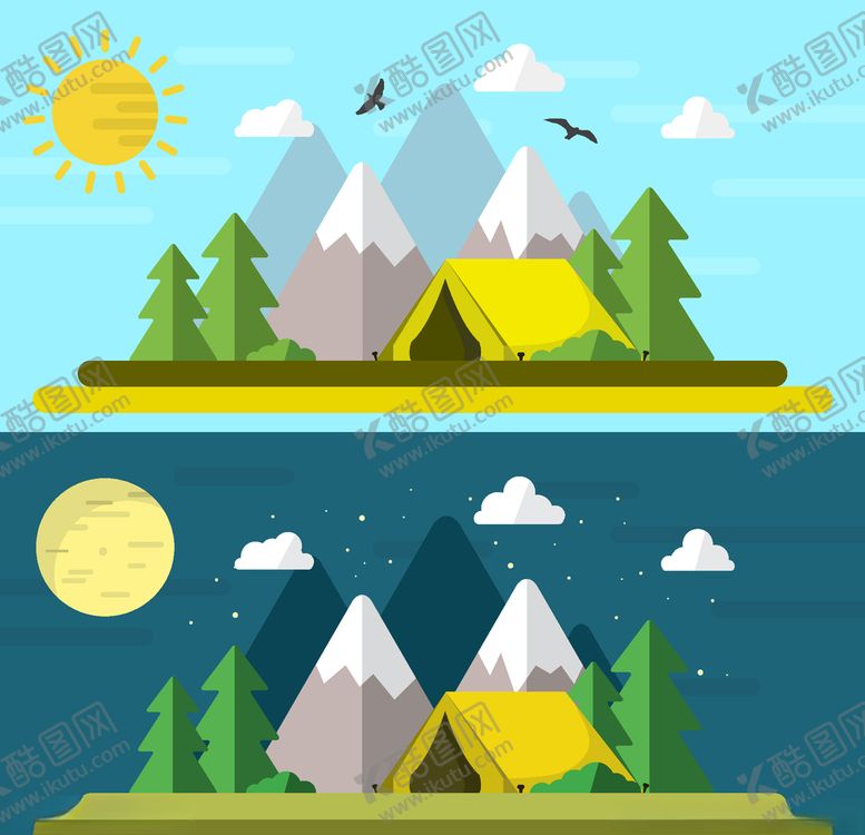 编号：30101909191909304632【酷图网】源文件下载-露营