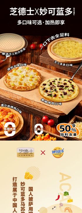 披萨电商促销详情页