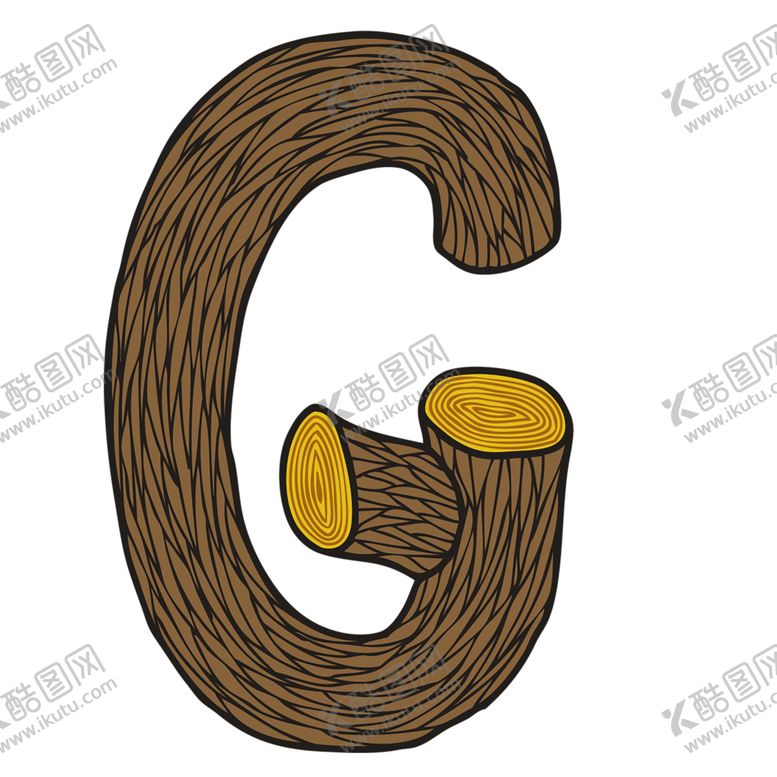 编号：34978909100205165658【酷图网】源文件下载-木制字母