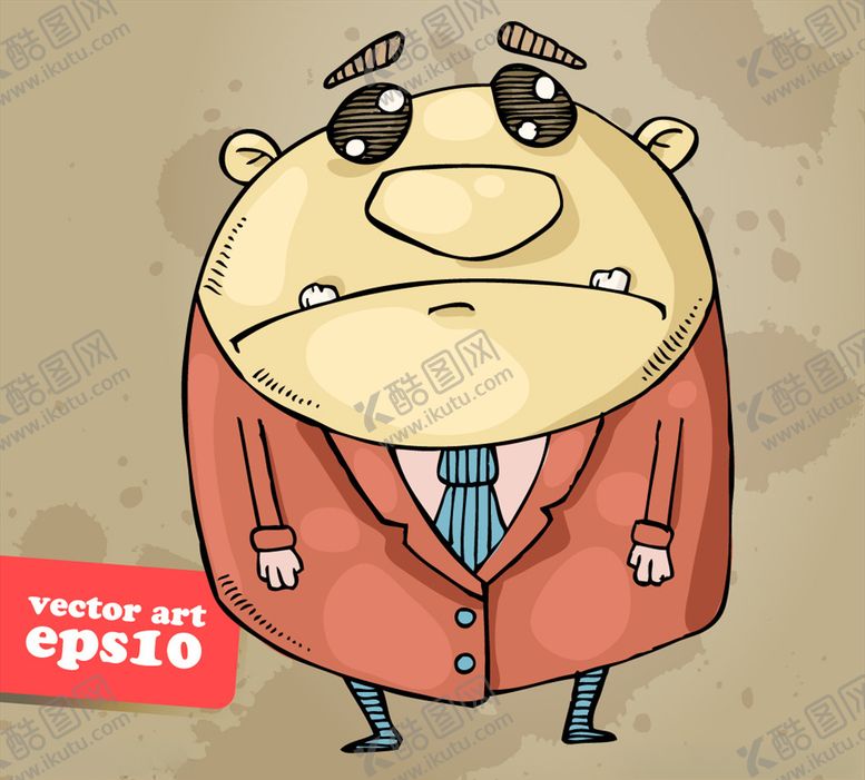 编号：43946009170714569378【酷图网】源文件下载-卡通男人