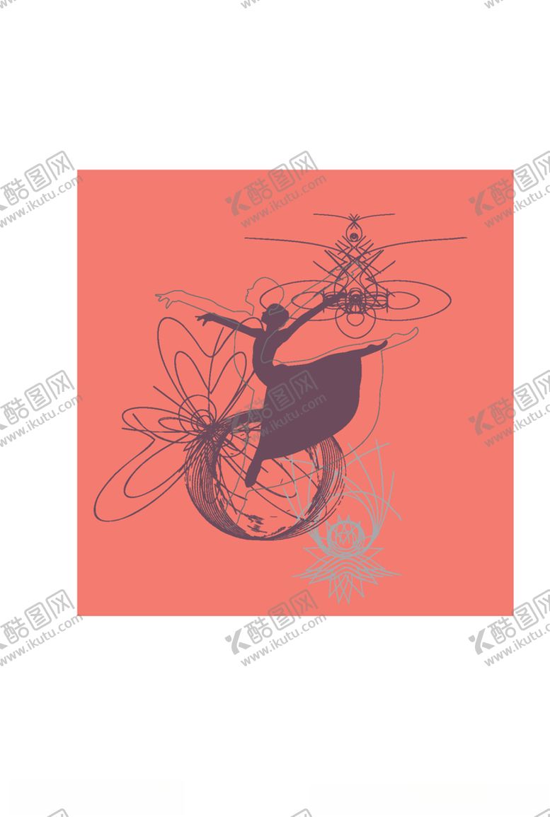 编号：27139610221808397751【酷图网】源文件下载-女装人物印花