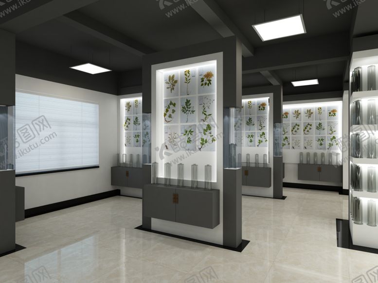 编号：62487409241849054149【酷图网】源文件下载-中药展厅
