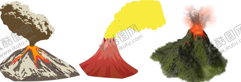 编号：34673104201320041685【酷图网】源文件下载-火山png免扣高清素材