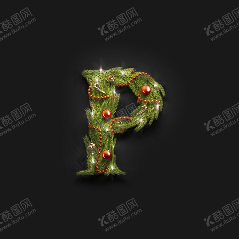 编号：24608510042126237656【酷图网】源文件下载-圣诞节英文字母