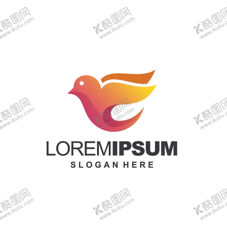 编号：67147807041808442878【酷图网】源文件下载-禽类LOGO标志