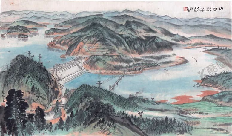 编号：83181907011340303155【酷图网】源文件下载-水墨山水国画风景