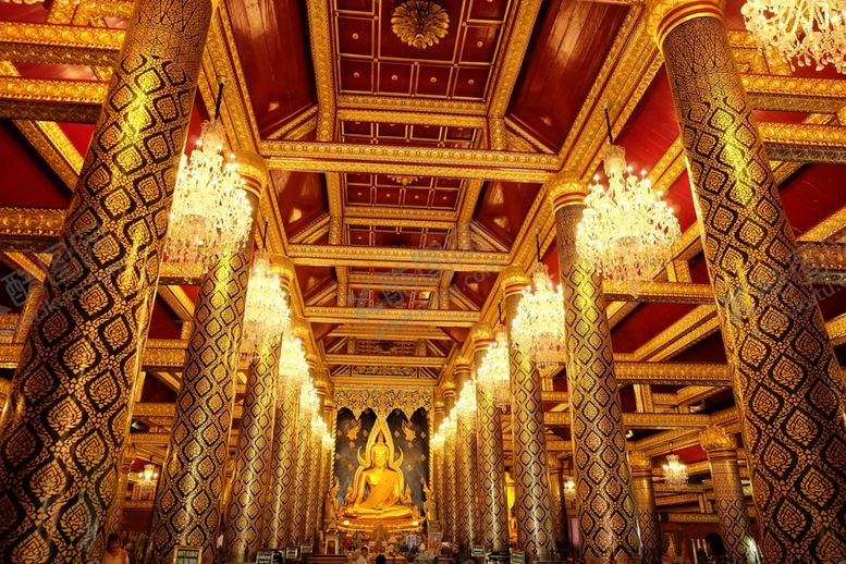 编号：52041810010710475805【酷图网】源文件下载-金碧辉煌的大殿