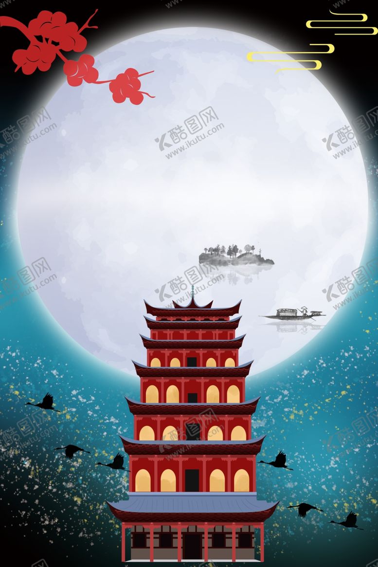 编号：94719109250509013474【酷图网】源文件下载-中式背景墙中式背景素材背景