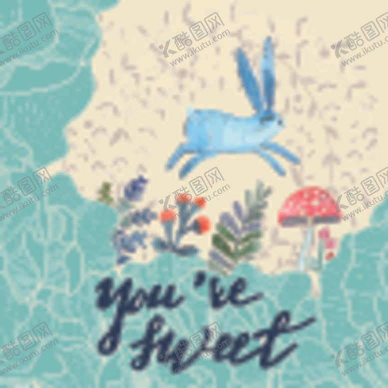 编号：60985410281146118595【酷图网】源文件下载-兔子eps图形