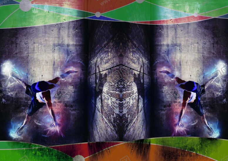 编号：51001309200137086468【酷图网】源文件下载-健身墙面装饰画背景