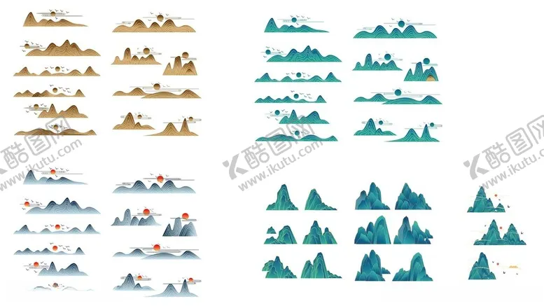 编号：76864404031053507060【酷图网】源文件下载-国风山峰