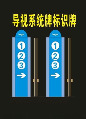 导视牌标识牌楼层牌