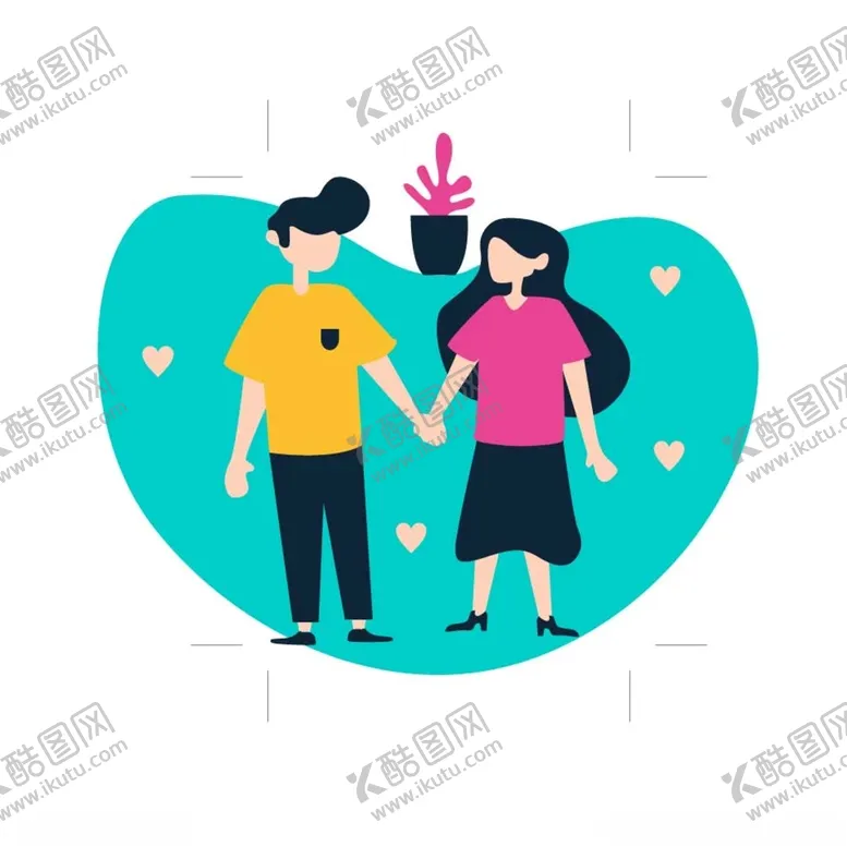 编号：98413606250428153074【酷图网】源文件下载-扁平化人物