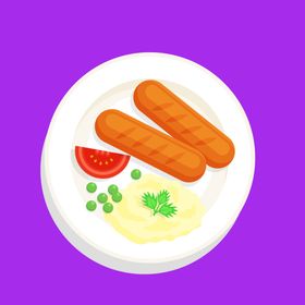 手绘美食佳肴中餐素材
