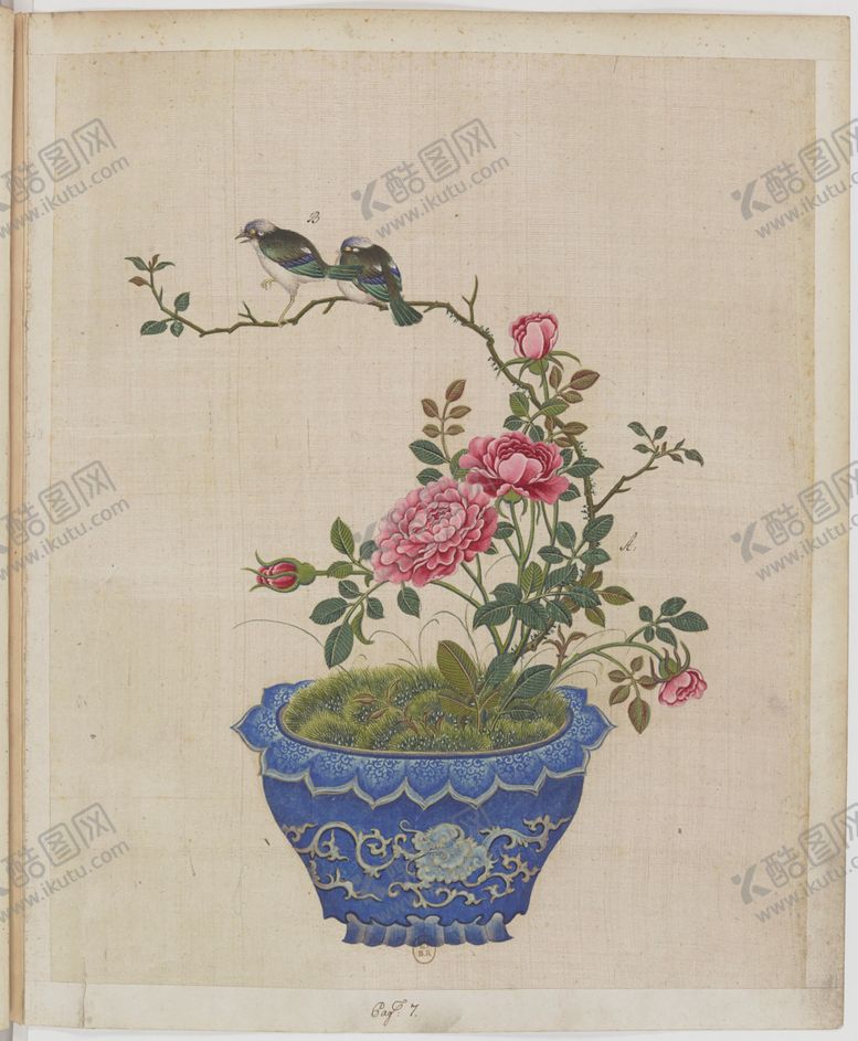 编号：61818004300321416447【酷图网】源文件下载-盆景花鸟