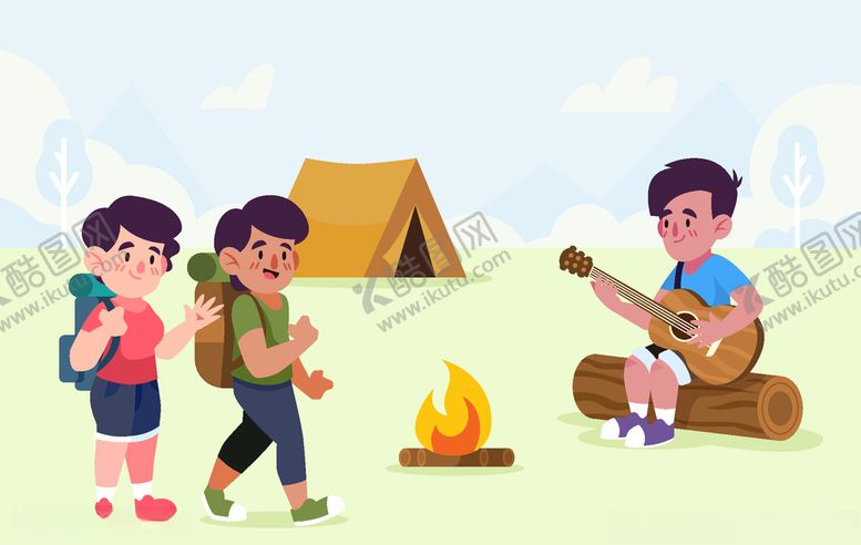编号：92967510060315272139【酷图网】源文件下载-露营