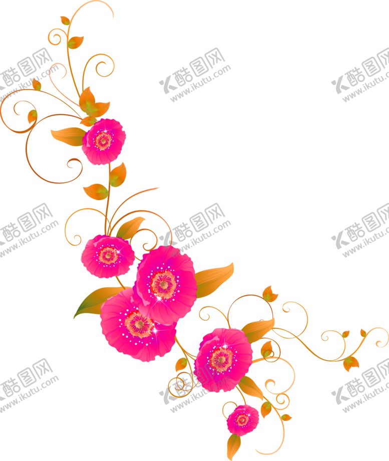 编号：48528105120547122052【酷图网】源文件下载-鲜花素材