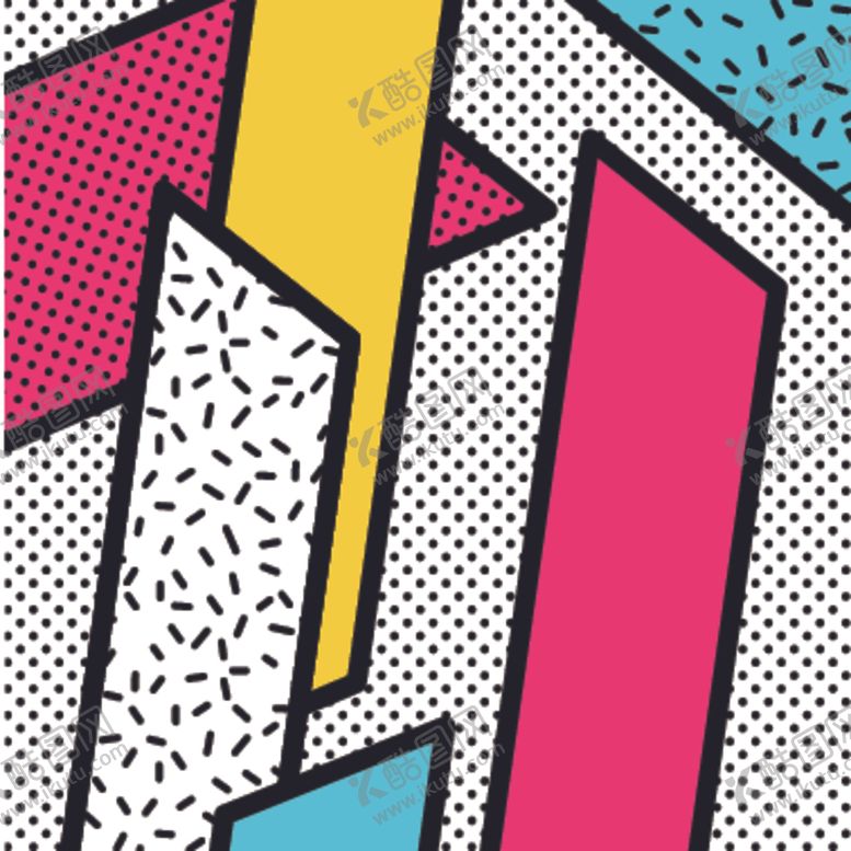 编号：93049510071248319296【酷图网】源文件下载-彩色拼接设计图案