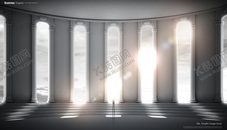 编号：35186710292011595063【酷图网】源文件下载-商业男性人物虚拟大气概念空间