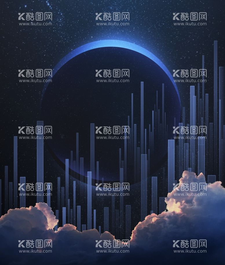 编号：83959603092357435419【酷图网】源文件下载-星空唯美背景