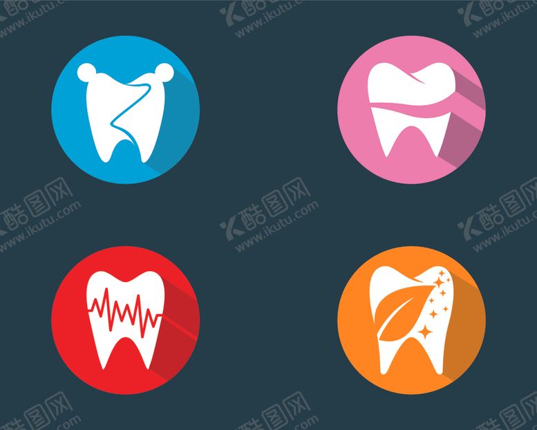 编号：12278206260210445532【酷图网】源文件下载-牙齿图标