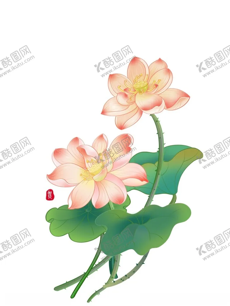 编号：90827002150110385436【酷图网】源文件下载-荷花门帘