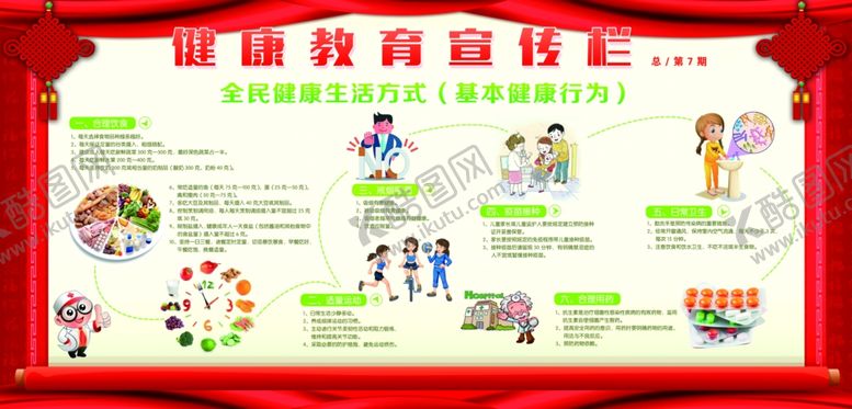 编号：13241910312020017031【酷图网】源文件下载-健康教育宣传栏