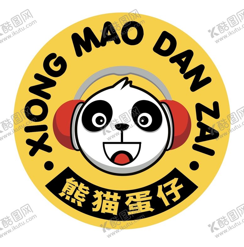编号：68190309301620443801【酷图网】源文件下载-熊猫蛋仔门头矢量招牌