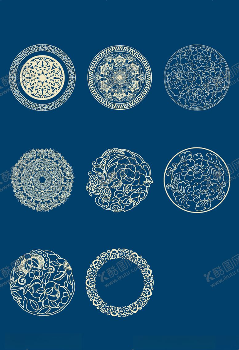 编号：97052209242254172194【酷图网】源文件下载-圆形图案