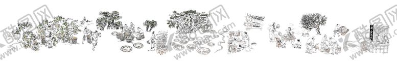 编号：57916009190159309581【酷图网】源文件下载-新会陈皮针管笔手绘扫描