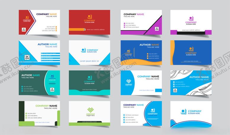 编号：45248504061937155004【酷图网】源文件下载-商务名片模板